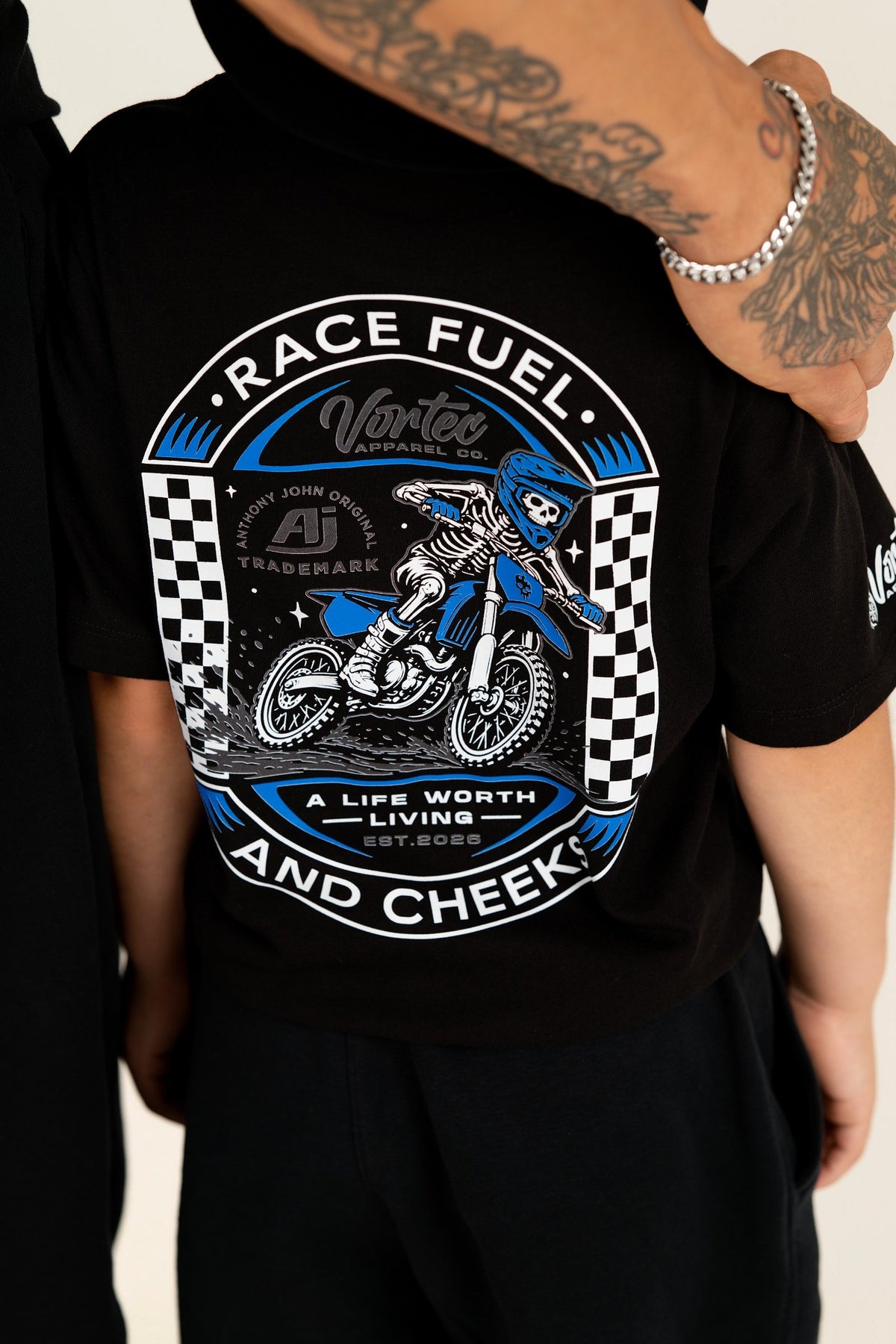 Race Fuel & Cheeks Tee